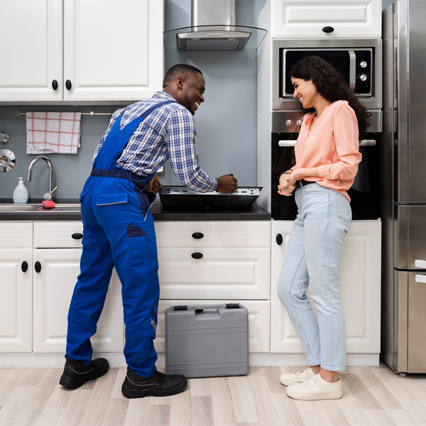 what kind of warranty do you offer on your cooktop repair services in Pennsburg